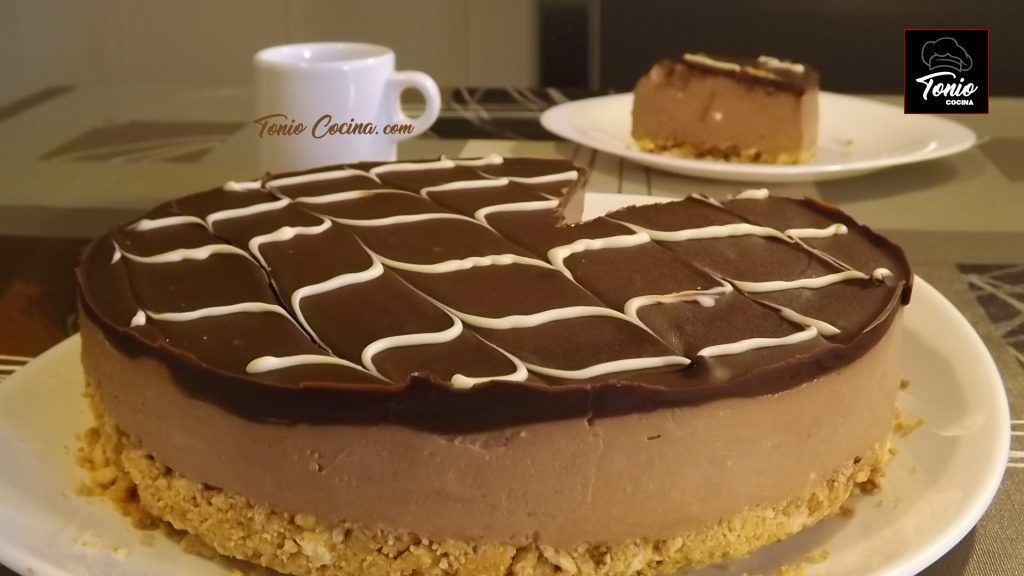 Tarta cheesecake de Chocolate,