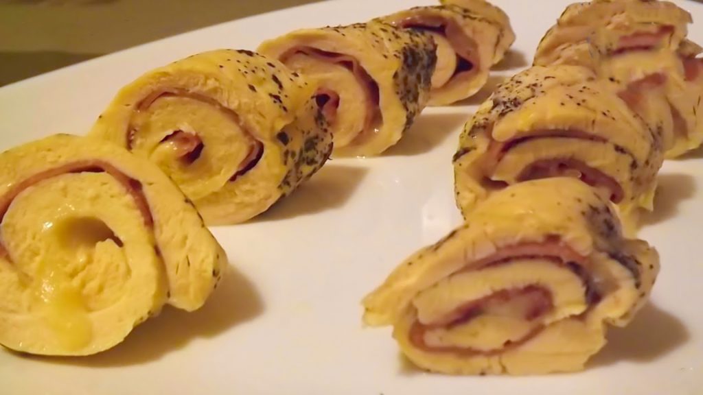 Rollitos de pollo, microondas,