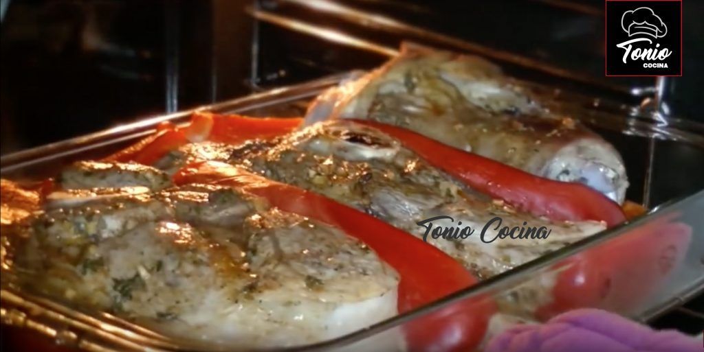 paleta de cerdo al horno,