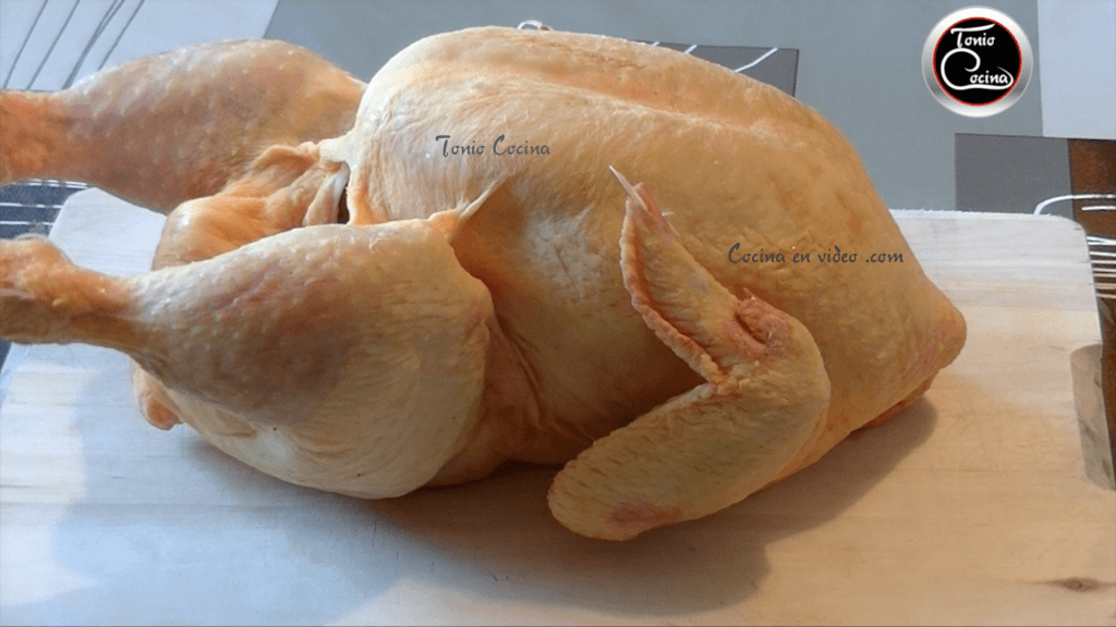Cómo cortar el pollo,