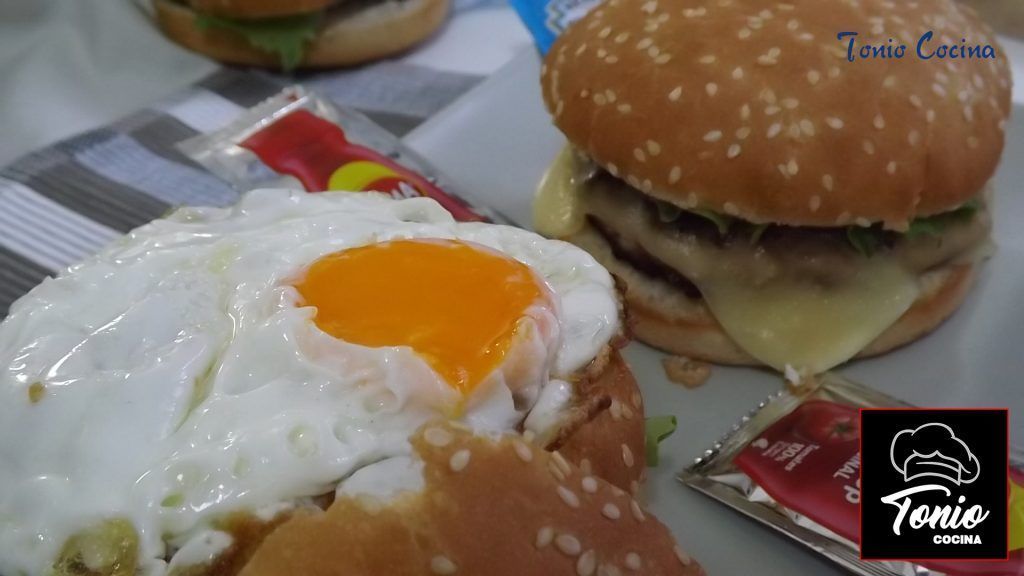 Hamburguesas caseras,