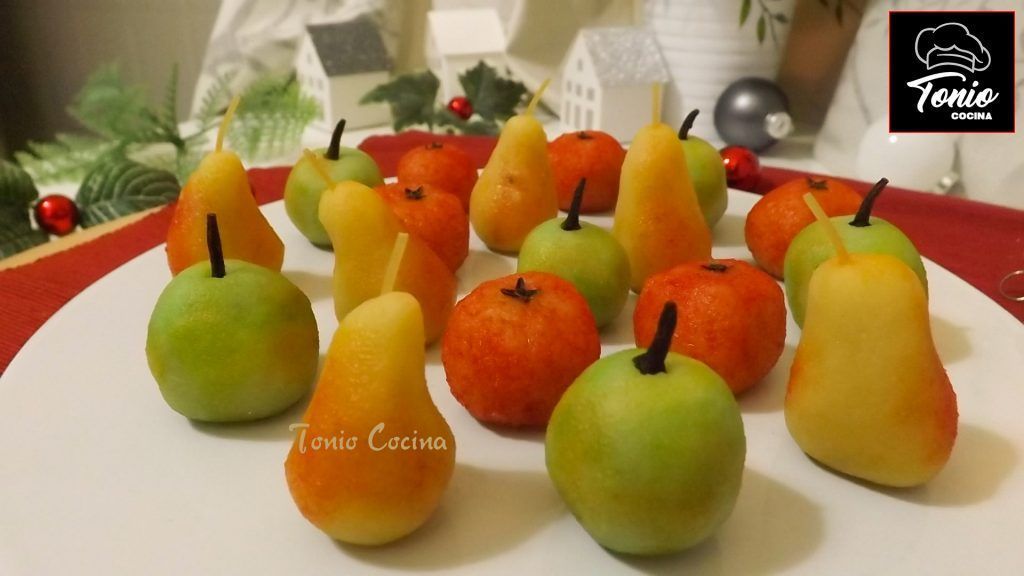 Frutas de Mazapán, Figuras de Mazapán,