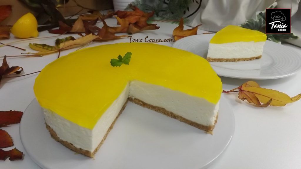 Tarta Mousse de Limón,